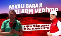 Ayvalı Barajı Alarm Veriyor, Çözüm Klavuzlu'dan Geliyor: Başkan Görgel Sahada 24 Saat Esaslı Çalışıyor