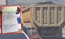 Yine aynı manzara! Kahramanmaraş’ta kamyon şoförüne 152 bin TL ceza kesildi