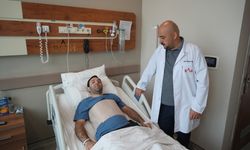 Karın ağrısıyla başvurdu, karnından 2,5 kiloluk kitle çıktı