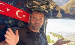 Kahramanmaraşlı Şoförden Sıcakta Serin Kalmanın Yaratıcı Yolu: “Bizim Klimamız Hortum”