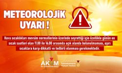 AKOM, Aşırı Sıcaklara Karşı Vatandaşları Uyardı!