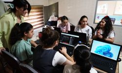 Çocuklar Büyükşehir’in Kodlama ve Yapay Zekâ Atölyesinde