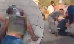 Kahramanmaraş'ta içinde eşi ve çocuğu bulunan konteyneri ateşe verdi