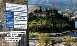 Kahramanmaraş Kalesi'nin yeniden inşa süreci: Tabelada eksik bilgiler merak uyandırdı