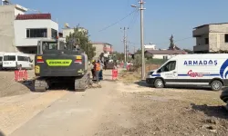 Kahramanmaraş'ta faciadan dönüldü! Doğalgaz borusu delindi