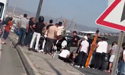 Kahramanmaraş'ta Galericiler Sitesi Tüneli’nde Korku Dolu Anlar: Otomobil Direğe Çarptı