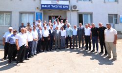 Kirişci ve Toptaş, Kale Gençlik Merkezi inşaatında incelemelerde bulundu