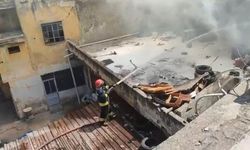 Kahramanmaraş’ta işyeri yangını korkuttu