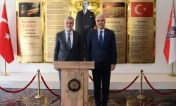 Kahramanmaraş’ta Başkan Görgel ve Emniyet Müdürü Yiğit Bir Araya Geldi