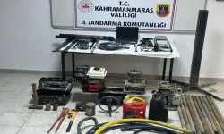 Kahramanmaraş'ta zengin olma hayali kuran define avcıları yakalandı