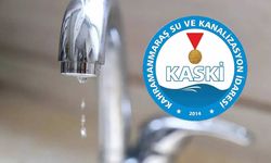 KASKİ programına göre Kahramanmaraş'ın 1 ilçesinde su kesintisi