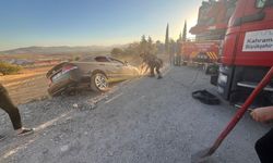 Kahramanmaraş'ta trafik kazası: 1 yaralı