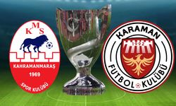 Kahramanmaraşspor kupada Karaman FK'yı eli boş gönderdi