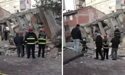 6 katlı bina çöktü: Ekipler enkazda arama kurtarma çalışması başlattı