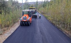 Aksu ve Düzbağ’a Sıcak Asfalt Dokunuşu