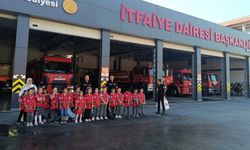 Çocuklar İtfaiyeciliği Yerinde Öğrendi