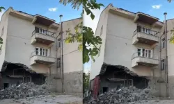 Kahramanmaraş'ta depremde hasar alan binalar yıkılmıyor, tehlike büyüyor!