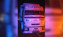 Kahramanmaraş’ta Kamyona Çarpan Otomobil Hurdaya Döndü