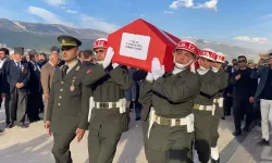 Kahramanmaraş'ta Kıbrıs gazisine askeri törenle veda