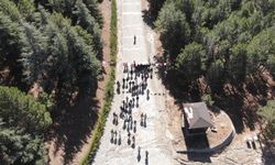 Kahramanmaraş’ta Yalnız Ardıç Orman Parkı’nda Doğa Yürüyüşü