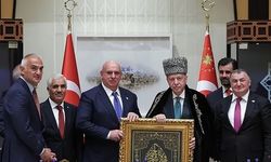 Erdoğan Dünya Ahıskalı Türkler Birliği heyetini kabul etti