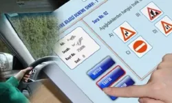 Kahramanmaraş'ta ehliyet sınavında elektronik kopya düzeneği
