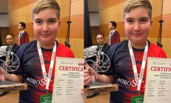 Kahramanmaraşlı Öğrenci Robot Olimpiyatlarında Şampiyon Oldu