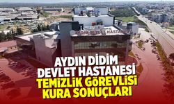 Temizlik Görevlisi Kura Sonuçları – Didim Devlet Hastanesi 2025 İsim Listesi