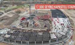 Kahramanmaraş’ta 17.500 Kişilik Modern Stadyum İnşaatı Hızla Sürüyor