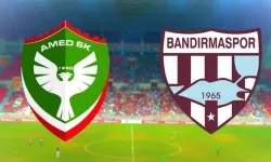 Amedspor-Bandırmaspor CANLI nereden izlenir? Şifresiz maç başlıyor