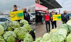 Elbistan’da pazar esnafı şiddete karşı tek yürek