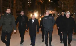 Başkan Fırat Görgel Şehir Merkezindeki Çalışmaları Denetledi