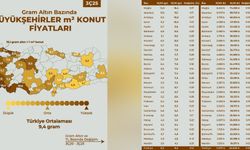 Kahramanmaraş Konut Fiyatları Altın Bazında Yükselişe Geçti