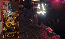 Kahramanmaraş'ta korku dolu anlar: Çukura düşen vatandaş kurtarıldı