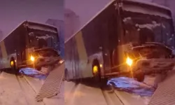 Kahramanmaraş'ta belediye otobüsü kaza yaptı!