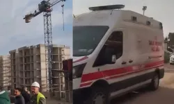 Kahramanmaraş'ta maaşını alamayan işçi kule vince çıktı