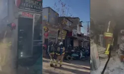 Kahramanmaraş Menderes Mahallesi'nde İş Yeri Yangını Çıktı