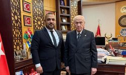 İş insanı Mesut Şahinkanat Ankara’da Devlet Bahçeli'yi ziyaret etti