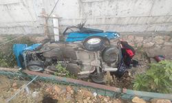 Kahramanmaraş'ta otomobil uçtu! Yaralılar var!