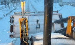 Türkoğlu'nda karla etkin mücadele