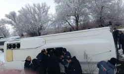 Kahramanmaraş'ta işçi servisi kaza yaptı: Çok sayıda yaralı var!