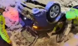 Kahramanmaraş’ta yoğun kar ulaşımı aksattı: Göksun yolunda araç kontrolden çıktı