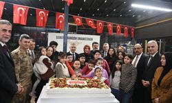 Fırat Görgel Şehit Çocuklarının Doğum Gününü Kutladı