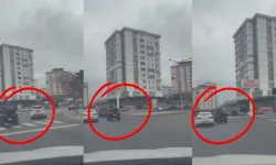 Kahramanmaraş'ta tehlikeli anlar: Sürücülerin canını hiçe saydı