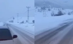 Yazı beklerken kış geldi! Kahramanmaraş'ta kar sürprizi