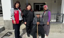 Andırın'da bayram bereketi: Bakan Göktaş'ın selamı yaşlıların kapısını çaldı!