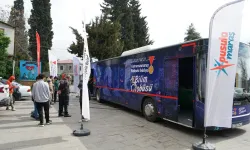 Kahramanmaraş Bilim Otobüsü Çocuk Evleri Sitesi'ni Ziyaret Etti