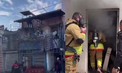 Kahramanmaraş'ta ikamet ve depo yangını