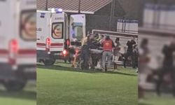 Kahramanmaraş'taki maçta korkutan olay: Futbolcunun köprücük kemiği kırıldı