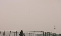 Kahramanmaraş'ta toz taşınımı! Görüş mesafesi düştü...
